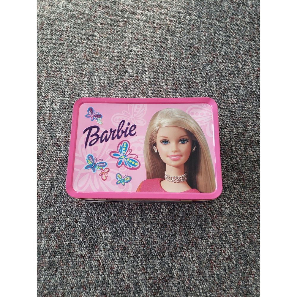 Y2K Barbie Metal Suitcase